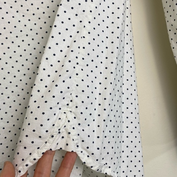 Hilfiger Button Down, Relax Fit, Collard w/Pocket, Roll Up Sleeves, Sz Large - Picture 12 of 13